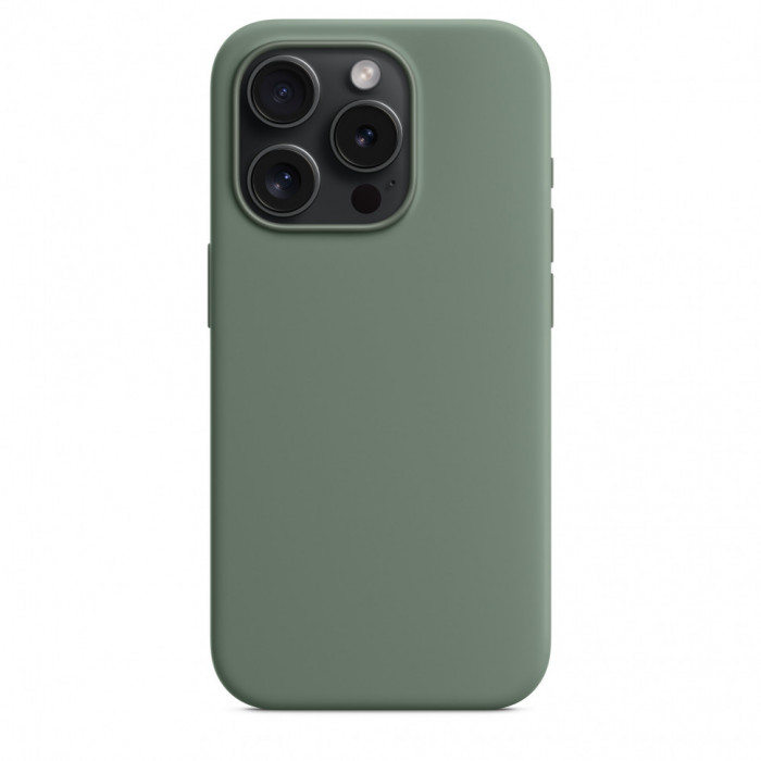 Чехол Silicone Case MagSafe для iPhone 15 Pro Max Cypress