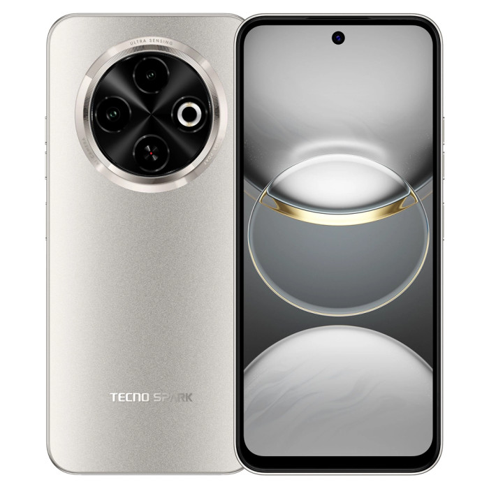 Смартфон TECNO SPARK 30C 4/128GB Золотой (Titanium Gold)