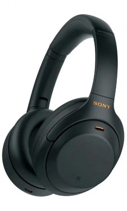 Беспроводные наушники Sony WH 1000 XM4 Черный | Фото 1 из 6