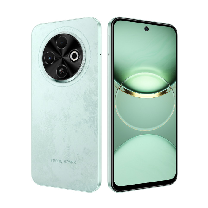 Смартфон TECNO SPARK 30C 6/128GB Мятно зелёный | Фото 2 из 4