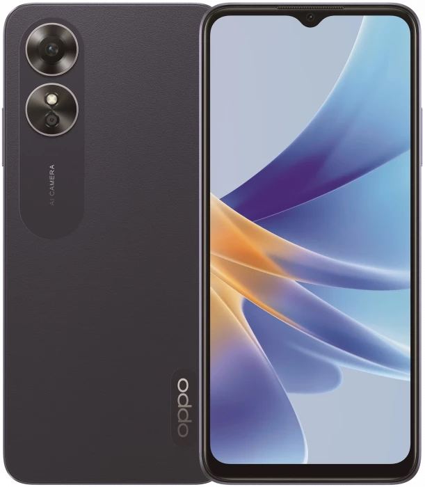 Смартфон Oppo A17 4/64GB Черный (Midnight Black)