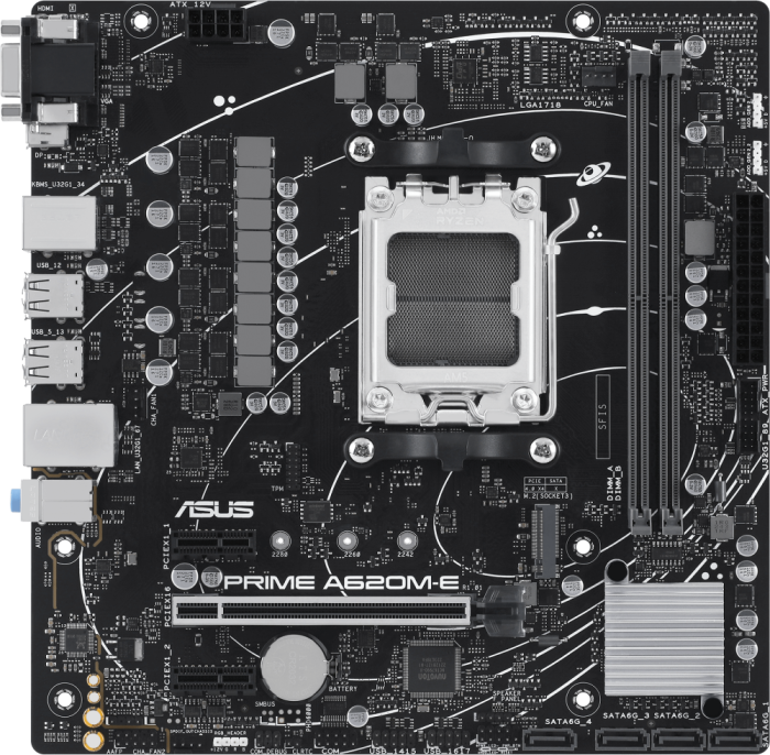 Материнская плата ASUS PRIME A620M-E-CSM