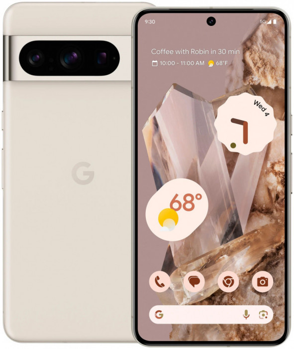 Смартфон Google Pixel 8 Pro 12/256GB Бежевый (Porcelain)