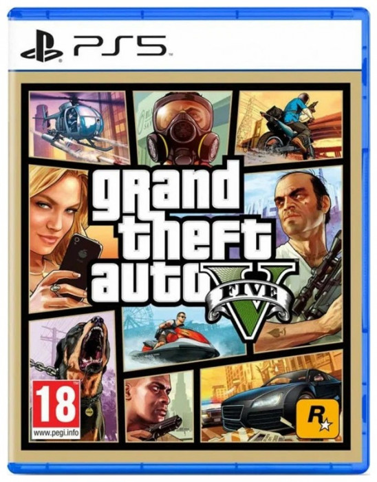 Игра GTA 5 для PlayStation 5