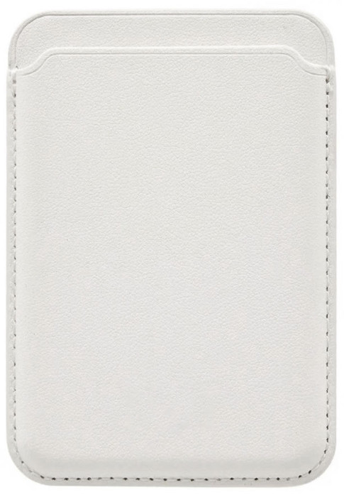 Чехол Leather Wallet MagSafe для iPhone Белый