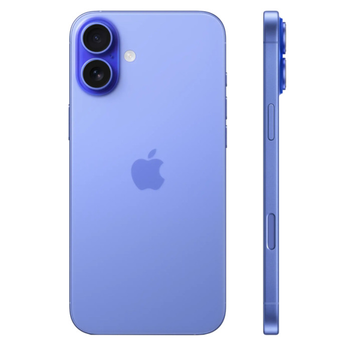 Смартфон Apple iPhone 16 Plus 128GB Ультрамарин (Ultramarine)