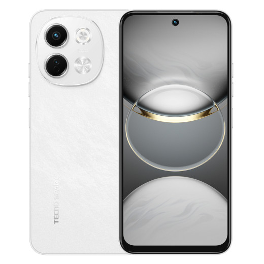 Смартфон Tecno Spark 30 5G 6/128GB Белый (Aurora Cloud) EAC — 