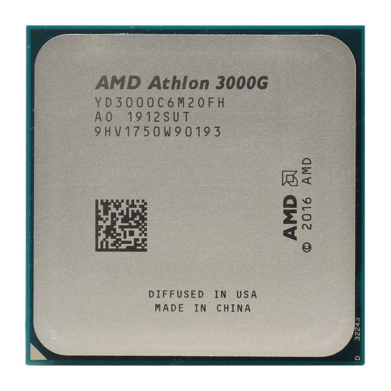 Процессор AMD Athlon 3000G, AM4, OEM (YD3000C6M2OFH) купить в Воронеже по  низкой цене | Интернет-магазин Хатико-Техника (ранее AppVoronezh)