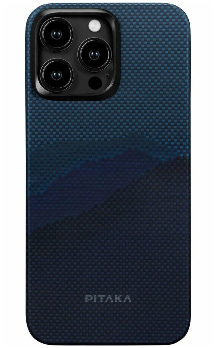 Чехол Pitaka StarPeak MagEZ 4 для iPhone 15 Pro Max Milky Way Galaxy кевлар (арамид)