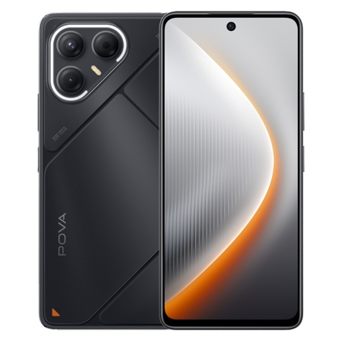 Смартфон TECNO POVA 7 5G 8/256GB Черный (Geek Black)