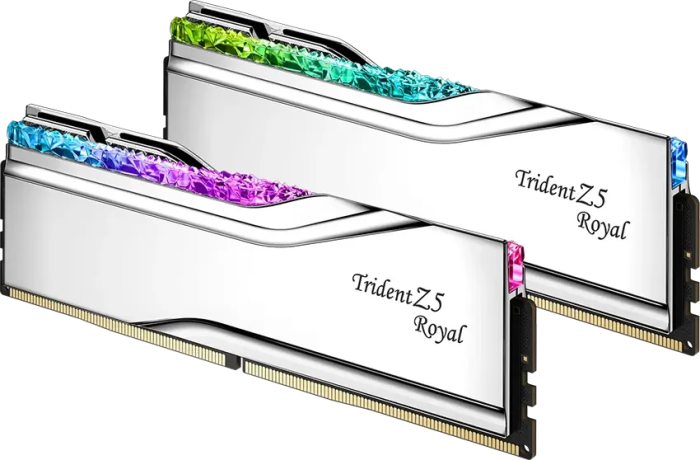 Оперативная память 32Gb DDR5 6400MHz G.Skill Trident Z5 Royal RGB (F5-6400J3039G16GX2-TR5S) (2x16Gb KIT)