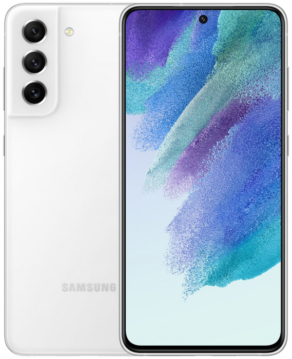 Смартфон Samsung Galaxy S21 FE 8/256GB Белый (White) | Фото 1 из 7