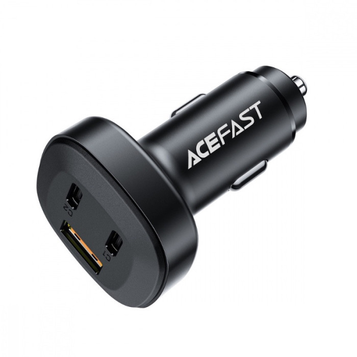 Автомобильное зарядное устройство ACEFAST B3 66W USB-C+USB-С+USB