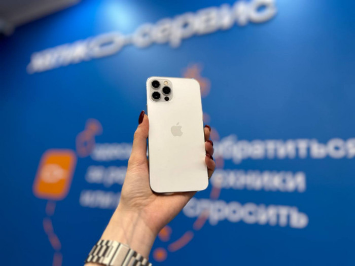 (Брак) Б/у Смартфон Apple iPhone 12 Pro 128GB Серебро | Фото 6 из 6