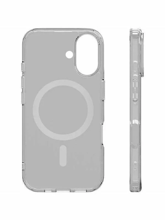 Чехол защитный VLP LITE Air Case с MagSafe для iPhone 16, прозрачный