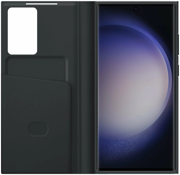Чехол-книжка Samsung Smart View Wallet Case S23 Ultra Черный