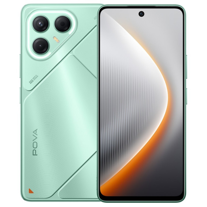Смартфон TECNO POVA 7 5G 8/256GB Зеленый (Oasis Green)