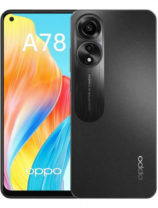 Смартфон Oppo A78 8/128GB Дымчатый черный