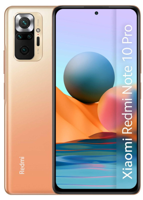 Смартфон Xiaomi Redmi Note 10 Pro 6/128GB Бронзовый (Gradient Bronze) | Фото 3 из 3