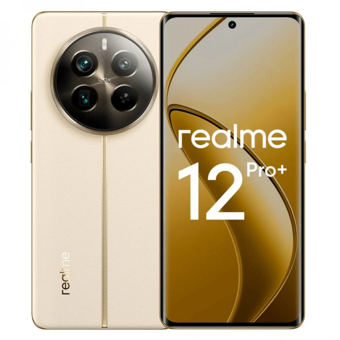Смартфон Realme 12 Pro+ 12/512GB Бежевый (Beige Sand) EAC | Фото 1 из 5