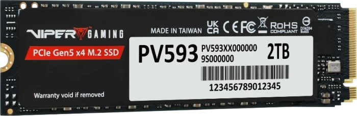 Накопитель SSD 2Tb Patriot Viper PV593 (PV593P2TBM28H)