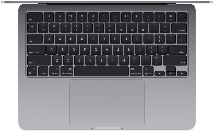 Ноутбук Apple MacBook Air 13 2024 MRXN3 (Apple M3, 8GB/256GB, 8-Core GPU) Серый (Space Gray)