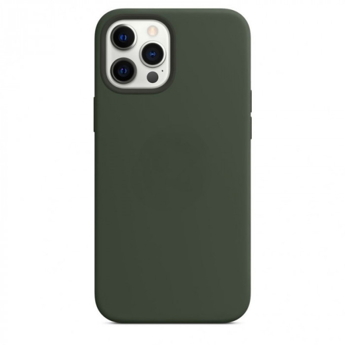 Чехол силиконовый для iPhone 12 Pro Max Зеленый