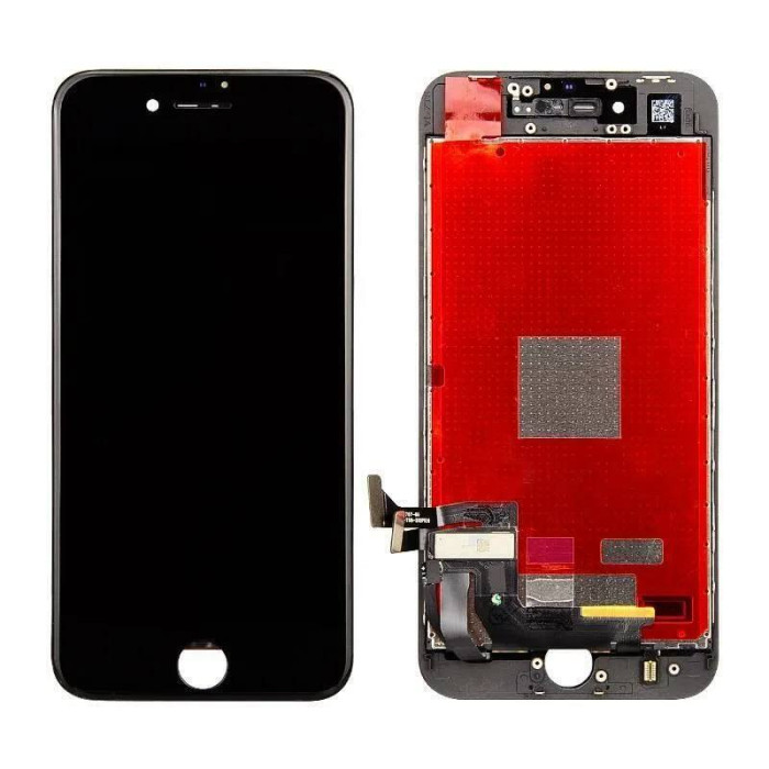 Дисплей для iPhone 8 в сборе с тачскрином(черный) COPY "HC" + глазок для камеры | Фото 1 из 1