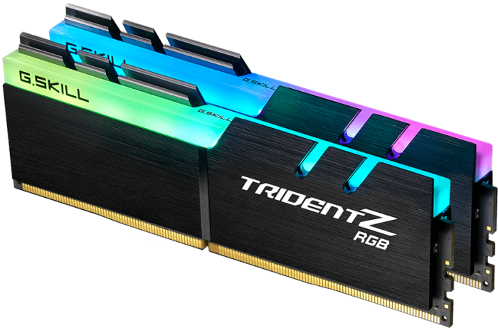 Оперативная память 32Gb DDR4 3600MHz G.Skill Trident Z RGB (F4-3600C16D-32GTZRC) (2x16Gb KIT)