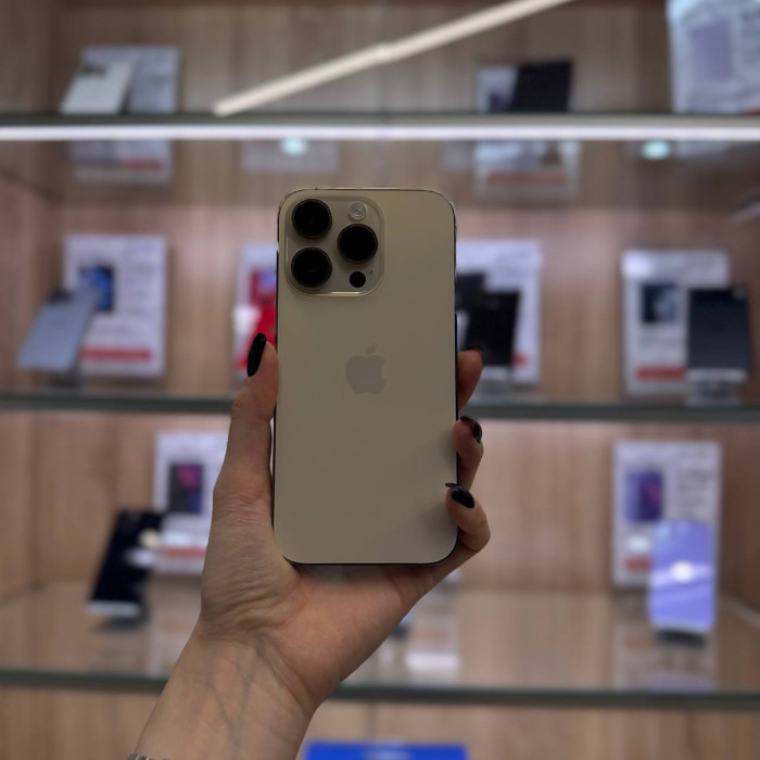 Б/у Смартфон Apple iPhone 14 Pro 128GB Gold e-SIM | Фото 1 из 5