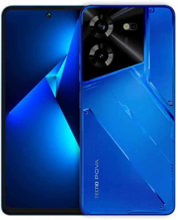 Смартфон Tecno Pova 5 8/256GB Синий (Hurricane Blue) EAC