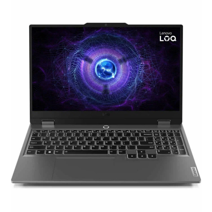 Ноутбук Lenovo LOQ 15IRX10 (Core i7 13700HX/24Gb/512Gb SSD/NV RTX5060 8Gb/15.6") Серый (Grey)