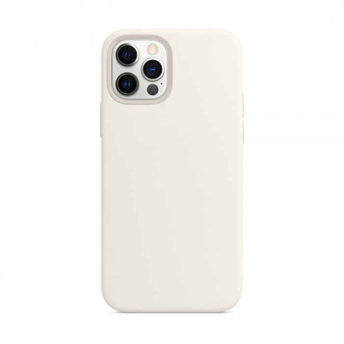 Чехол силиконовый для iPhone 12 Pro Max Белый