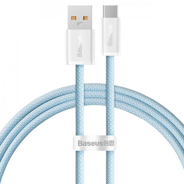 Кабель Baseus Dynamic Series Fast Charging Data Cable Type-C to Lightning 20W 2m Синий (CALD000103) | Фото 3 из 3