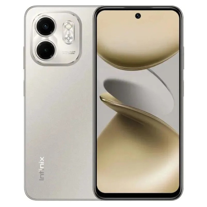 Смартфон Infinix Smart 9 3/64GB Серебристый (Silver) | Фото 1 из 3