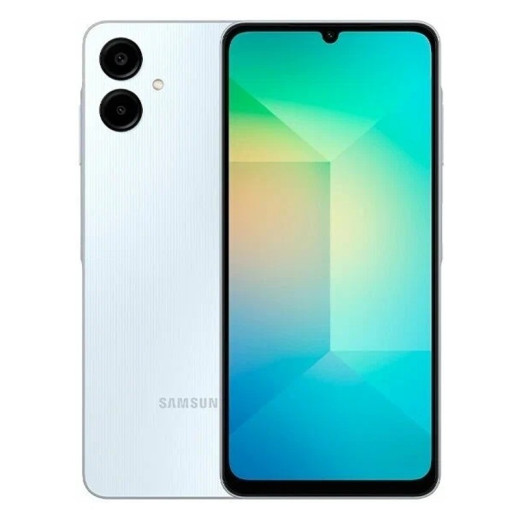 Смартфон Samsung Galaxy A06 4/128GB Голубой (Light Blue) &mdash; 