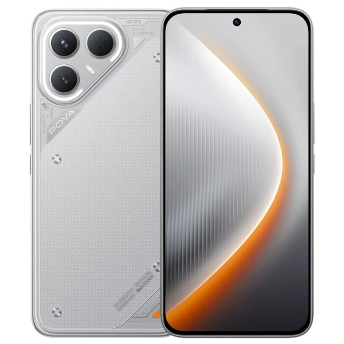Смартфон TECNO POVA 7 Pro 5G 8/256GB Серый (Dynamic Grey)