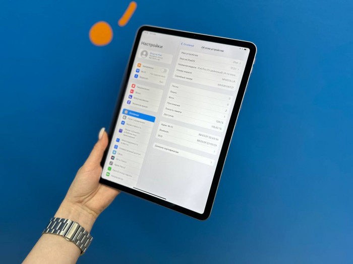 Б/у Планшет Apple iPad Pro 11 2022 Wi-Fi 128GB Серый космос