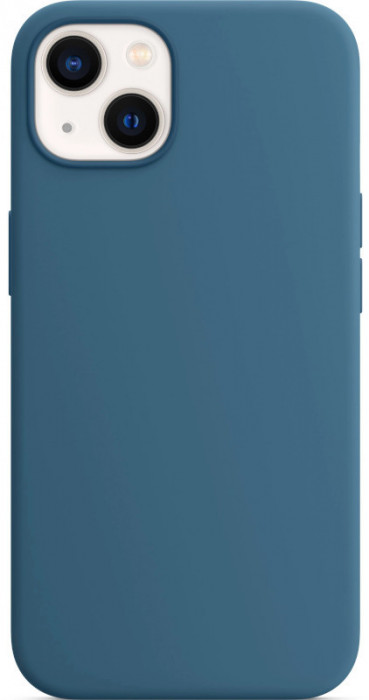 Чехол Silicone Case MagSafe для iPhone 13 Голубой
