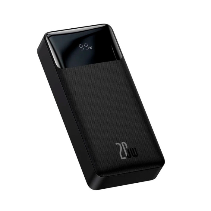 Внешний аккумулятор Baseus Bipow Digital Display Power bank 20000mAh 20W Чёрный (PPDML-M01)