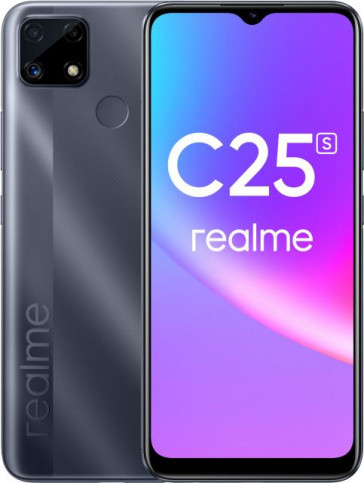 Смартфон Realme C25S 4/64GB Серый (Water Gray) EAC