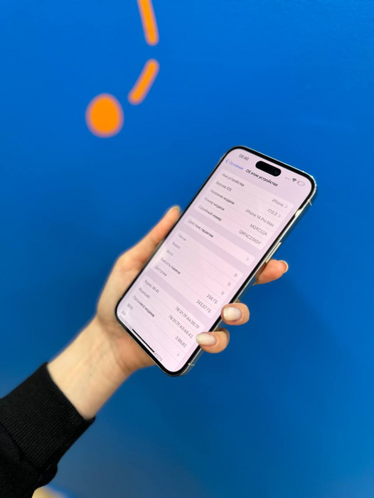 Б/у Смартфон Apple iPhone 14 Pro Max 256GB Silver EU | Фото 3 из 7