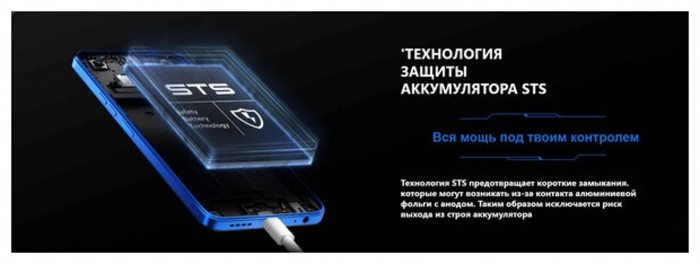 Смартфон Tecno Pova Neo 3 4/128GB Черный EAC