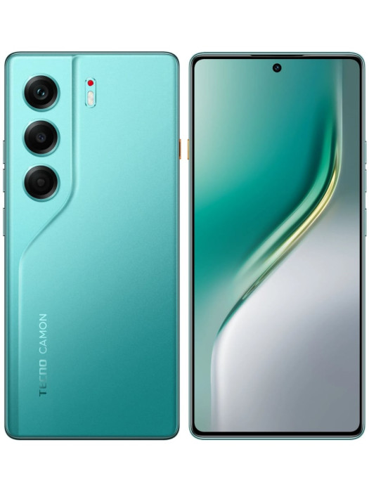 Смартфон Tecno Camon 40 8/256GB Зеленый (Emerald Glow Green) | Фото 1 из 3