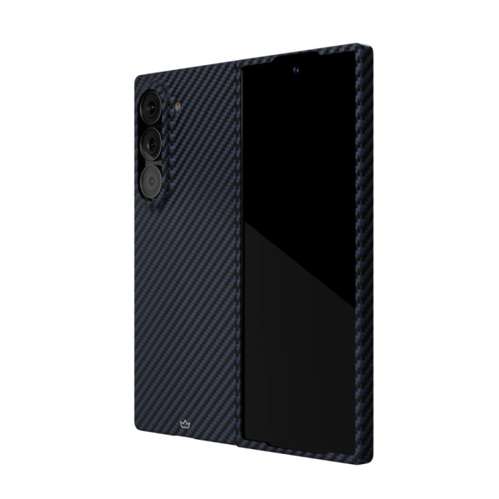 Чехол защитный VLP Kevlar Case с MagSafe для Samsung Z Fold 6, синий