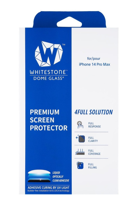 Защитное стекло Whitestone Dome glass для iPhone 14 Pro Max