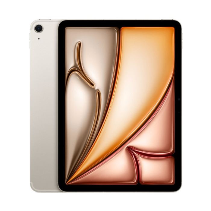 Планшет Apple iPad Air 11 (2024) 256GB Wi-Fi + Cellular Сияющая звезда (Starlight)