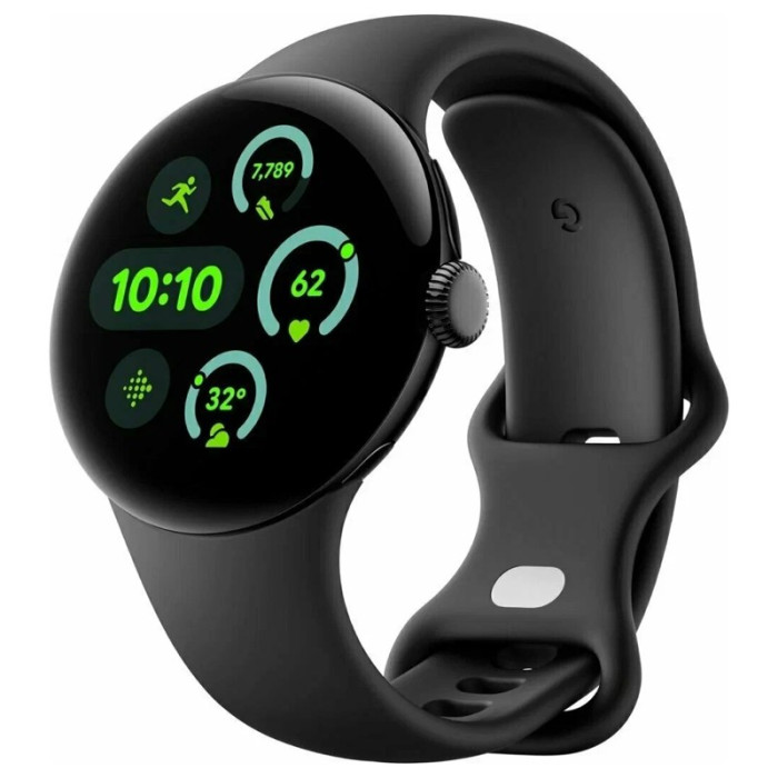 Умные часы Google Pixel Watch 3 41mm Wi-Fi Черный матовый (Obsidian/Obsidian)