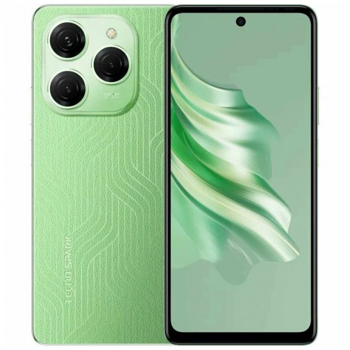 Смартфон Tecno Spark 20 Pro  8/256GB Зелёный (Magic Skin Green) EAC