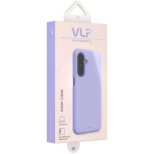 Чехол защитный VLP Aster Case для Samsung A17, лавандовый